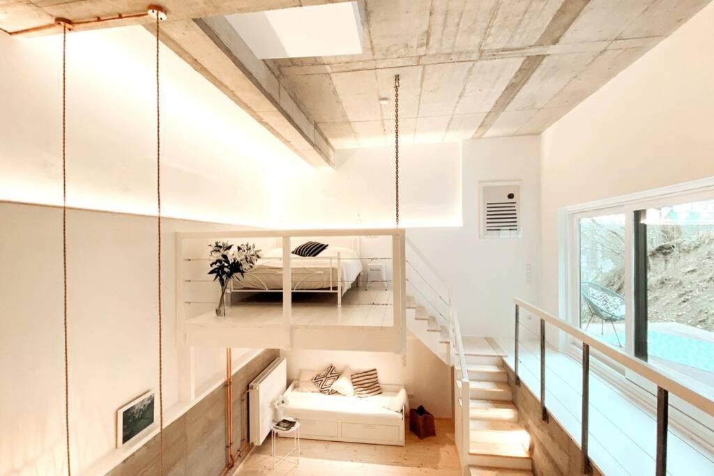 Pool-Loft: Wandern, Erholen & Sauna Siebengebirge Erpel Ngoại thất bức ảnh